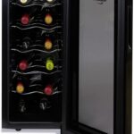 Koolatron Urban Series 12 Weinkühler, Thermoelektrischer Weinkühler, 1 cu. ft. Frestanding Wine Cellar für Home Bar, kleine Küche, Apartment, Condo, Cottage, Wohnmobil