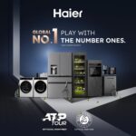 Haier Weinkühlschrank 50 SERIE 5 HWS79GDG I Weinklimaschrank für 79 Flaschen I Neue Technologie für beste Lagerung I Weinkühlschrank 2 Zonen, UV-Glastür & 5 Holzregalen I Wine Fridge vibrationsarm